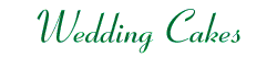 Click Here to See Our Wedding Cakes